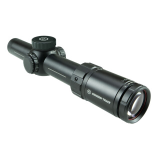 Crimson Trace 5-Series 1-8x28mm Tactical Rifle Scope 34mm Tube lIluminated SR1-Mil Reticle First Focal