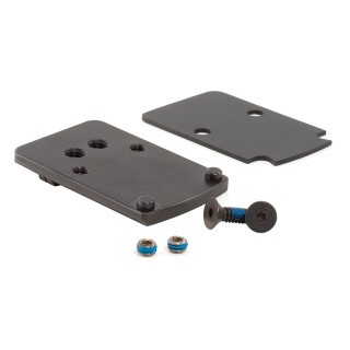 Trijicon RMR/SRO Pistol Mount For Glock Pistols Matte Black