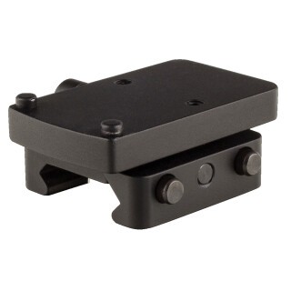 Trijicon RMR/SRO Quick Release Low Weaver Mount Matte Black