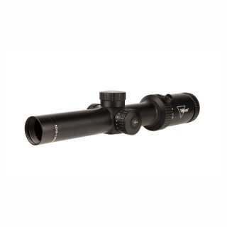 Trijicon Credo HX 1-6x24 Riflescope With Green MOA Segmented Circle Reticle MOA Adjustment FFP 30mm Tube Black