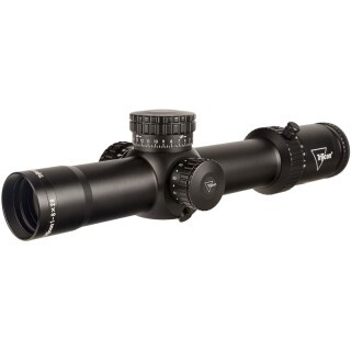 Trijicon Credo HX 1-8x28 Riflescope With Red And Green MOA Segmented Circle Reticle MOA Adjustment 34mmTube Black