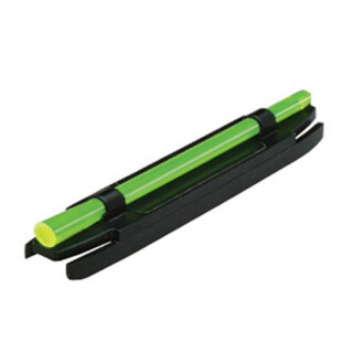 HiViz Front Sight Shotgun Magnetic Green Fiber Steel Black S300G