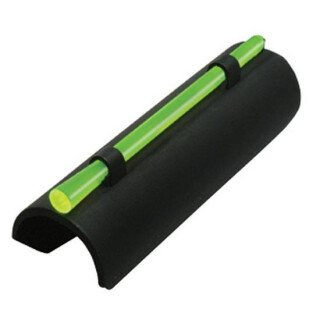 HiViz Front Sight Shotgun Snap On Green Red Fiber Polymer Black MPB