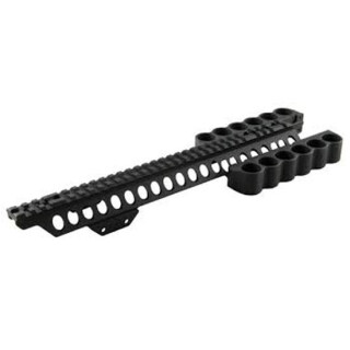 Mesa Tactical SureShell Side Saddle Six Rounds Per Side with Rail 13" Black Kel-Tec KSG 12 Gauge 93000