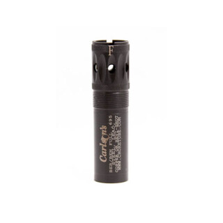 Carlson's 12 Gauge Beretta and Benelli Mobil Ported Sporting Clays Choke Tube Cylinder 17-4 Stainless Steel Blued 15591