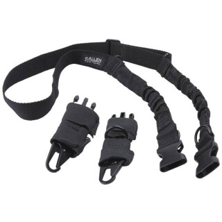 Allen Buckley Tactical Convertible Single/Two Point Sling Nylon/Elastic 50" Black 8911