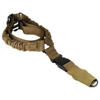 AIM Sports Single Point Bungee Sling Nylon Tan AOPS01T