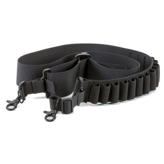 Aim Sports Inc. Deluxe Shotgun Sling with Shell Holders Nylon Construction Matte Black Finish