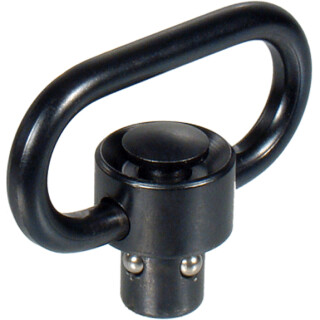 Leapers UTG Heavy Duty QD Sling Swivel 1.38" Loop Steel Black