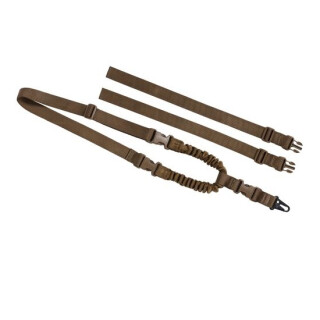 Tac Shield Shock Sling II Single Point Tactical Sling 1.25" Width Coyote