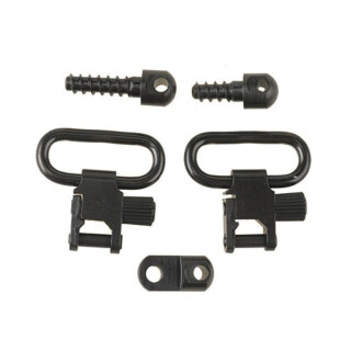 Uncle Mike's Auto/Single Shot Carbine Swivels 1" for Ruger Steel Black