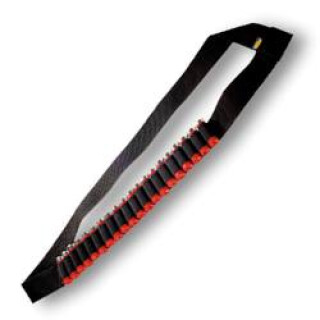 Bulldog Shotgun Shell Bandolier 2" Webbing Black