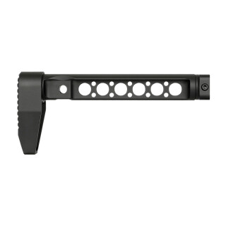 Midwest Industries Stock Tube With Light Weight Stock Picatinny Attachment Aluminum Black