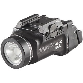 Streamlight TLR-7 HL-X Sub Ultra Compact Tactical Gun Light for Glock 43X/48 MOS