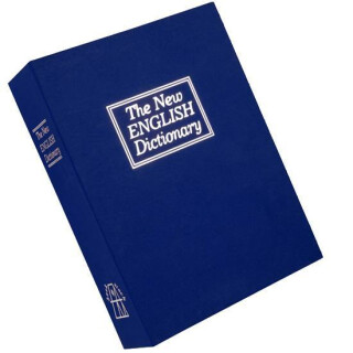 Bulldog Cases Deluxe English Dictionary Diversion Book Safe BLUE BD1180