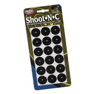 Birchwood Casey 1" Round Bullseye Shoot-N-C Targets 18 Pack