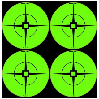 Birchwood Casey Self Adhesive 3" Target Spots Atomic Green 40 Pack 33933
