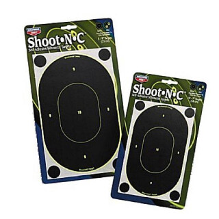 Birchwood Casey Shoot-N-C Target 7" Oval Silhouette 12 Pack