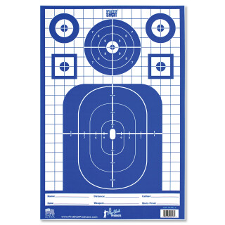 Pro-Shot 12"x18" Tactical Precision Target Eight Pack