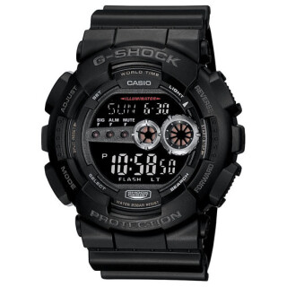 CASIO G-SHOCK GD100-1B Digital Watch Black