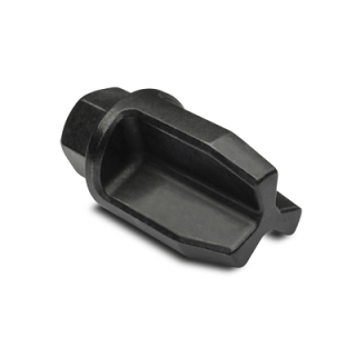 AAC Blackout Brakeout 3 Prong Flash Hider Tool 3/8" Drive 3/4" Socket Black