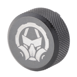 Dead Air Silencers P-Series Front Cap Tool Mask/Odessa/Ghost Black