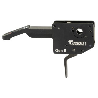 Timney Ruger American Gen II Centerfire Adjustable Trigger 3lbs Straight Black