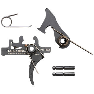LaRue Tactical AR-15/AR-10 MBT-2S Two Stage Trigger Curved Black