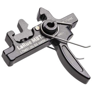 LaRue Tactical AR-15/AR-10 MBT-2S Two Stage Trigger Straight Bow Black