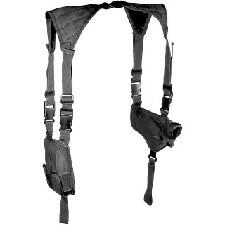 Leapers UTG Law Enforcement Horizontal Shoulder Holster Ambidextrous Polyester Black