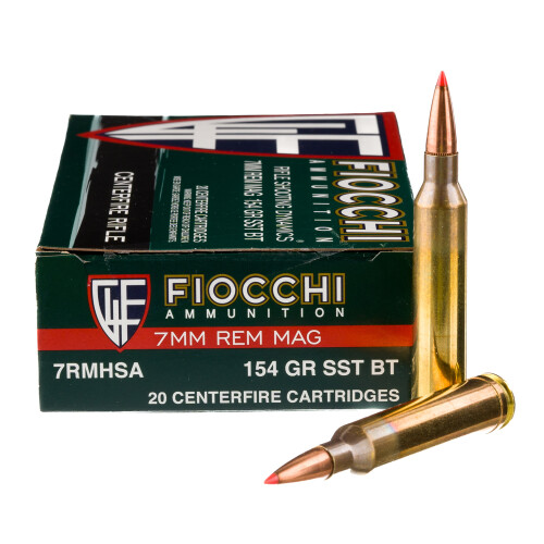 Fiocchi 7mm Rem Mag Ammunition 20 Rounds SST 154 Grain