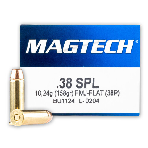Magtech .38 Special Ammunition 1000 Rounds FMJ 158 Grain
