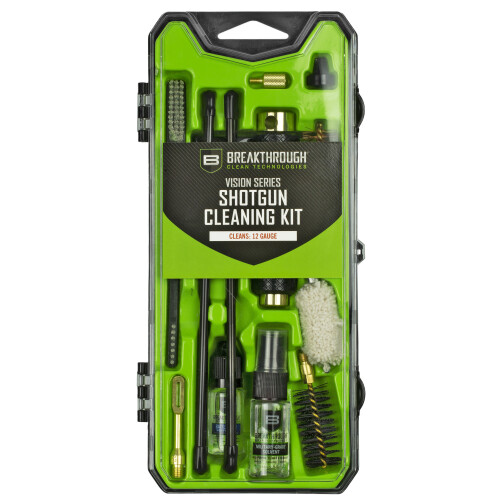 Breakthrough Clean BTCCC12G Vision Series Cleaning Kit 12 Gauge, Shotgun/15 Pieces Multi-Color