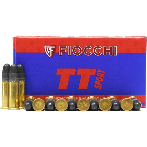 Fiocchi TT Sport .22 LR 50 Rounds 40 Grain LRN 1115 fps