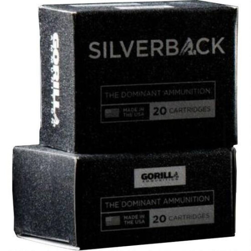 Gorilla Silverback FBI .45 ACP SCHP 230gr 840 fps 20 Rounds