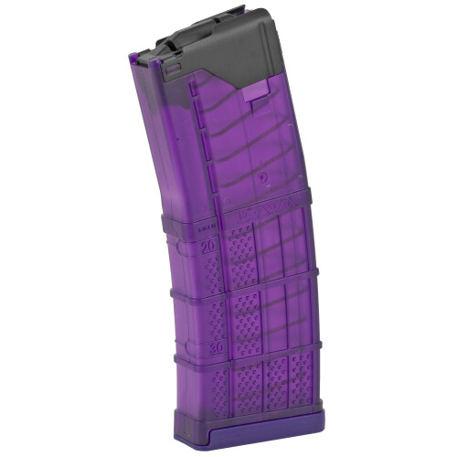 Lancer L5AWM AR-15 30-Round 5.56 Mag Purple [738435619381]