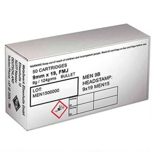 MEN 7.62 NATO Ammunition 320 Rounds 147 Grain Full Metal Jacket 2707fps