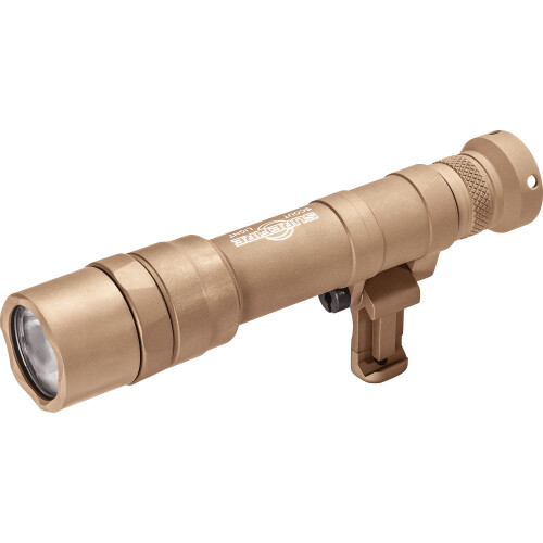 SureFire M640 Scout Pro LED 1500 Lumen Flashlight With Picatinny/M-LOK Mount And Z68 Tailcap, Tan - M640DF-TN-PRO