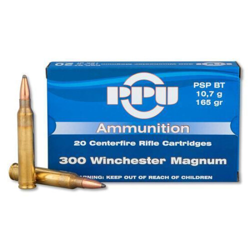 Prvi Partizan .300 Win Mag 20 Rounds, SPBT, 165 Grains, PP3.62