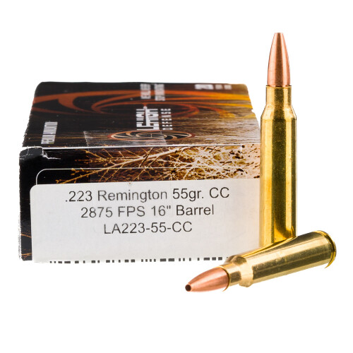 Lehigh Defense LA22355CC Controlled Chaos 223 Rem 55 gr Lehigh Defense Controlled Chaos 20 Per Box/ 10 Case Centerfire, Rifle Ammunition