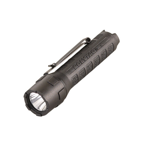 Streamlight Polytac X 88613, Flashlight, 600 Lumens, w/ USB Battery, Clam Pack, Black Finish 88613
