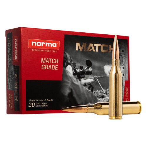 Norma Golden Target .300 Norma Mag Ammunition 20 Rounds BTHP 230 Grain