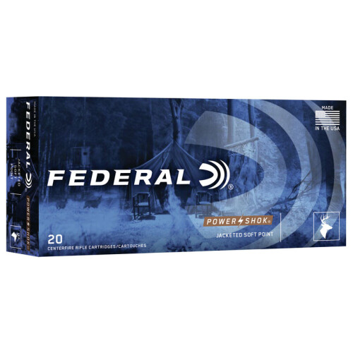 Federal Power-Shok .300 AAC Blackout Ammunition 20 Rounds SP 150 Grain