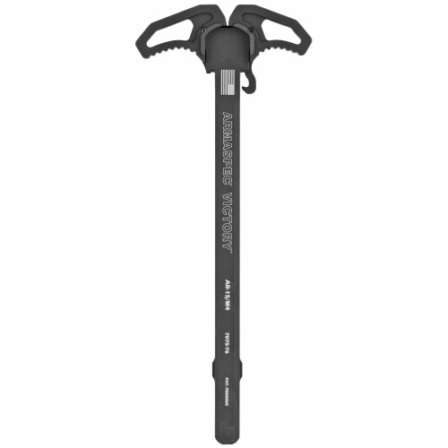 Armaspec Victory Charging Handle ARM161-BLK, AR15, Fits 5.56/.223, Ambidextrous, Aluminum, Black ARM161-BLK