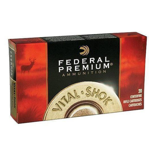 Federal Vital-Shok .300 Win Mag Ammunition 20 Rounds Trophy Bonded Tip 165 Grain