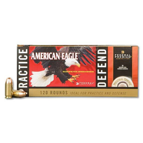 Federal P/D .45 ACP 230 Grain FMJ/JHP 120 Round Combo