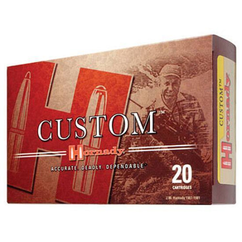 Hornady Custom .376 Steyr Ammunition 20 Rounds InterLock SP 270 Grain