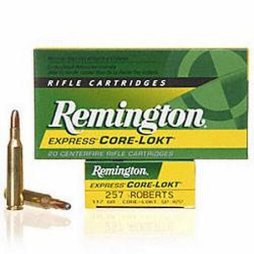 Remington 257 Roberts 117 Grain CoreLokt PSP 20 Round Box