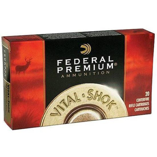 Ammo .300 H&H Magnum Federal 180 Grain Vital-Shok Nosler Partition SP Bullet 2880 fps 20 Rounds P300HA