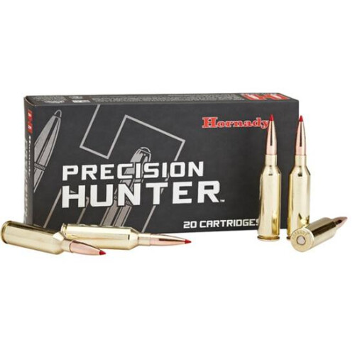 Hornady Precision Hunter .338 Lapua Magnum Ammunition 20 Rounds ELD-X 270 Grain